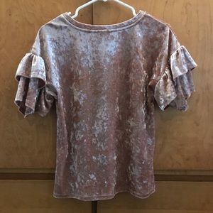 Velvet Pink Top